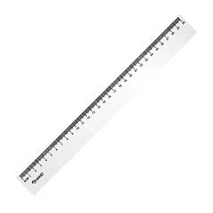 REGLA  HAND TRANSPARENTE 30 CM