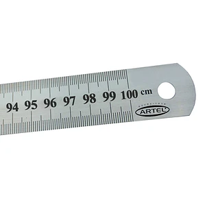 REGLA METALICA  ARTEL 100 CM 