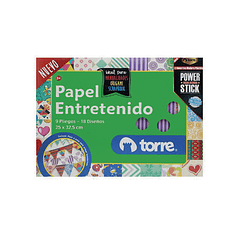 CARPETA ARTE TORRE PAPEL ENTRETENIDO