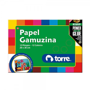 CARPETA CON CARTULINA TORRE PAPEL GAMUZINA