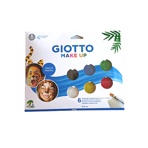 PINTURA DE CARA GIOTTO PASTILLAS 6 COLORES