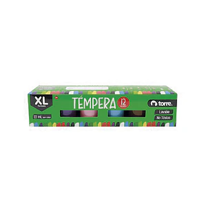 TEMPERA TORRE COLORES 22 ML