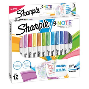 DESTACADOR SHARPIE NOTE  COLORES 