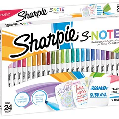 DESTACADOR SHARPIE NOTE  COLORES 