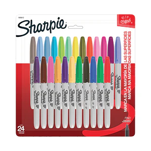 MARCADOR PERMANENTE SHARPIE MULTIUSO 1.0MM COLORES 