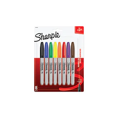 MARCADOR PERMANENTE SHARPIE MULTIUSO 1.0MM COLORES 