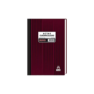 LIBROS DE ACTAS BUHO CUADRICULADO  HJS 