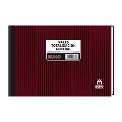 LIBRO COMERCIAL BUHO VALES TOTALIZACION GENERAL 32 HJS 