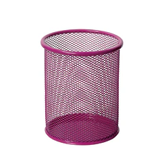 PORTA LAPICES METALICO  REDONDO COLORES 