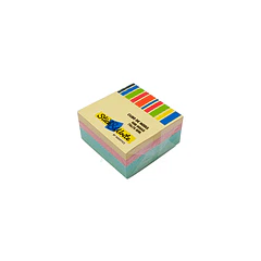 CUBO NOTA ADHESIVAS STICK & WRITE COLORES 
