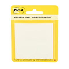 NOTAS ADHESIVAS 3M POST IT TRANSPARENTE 