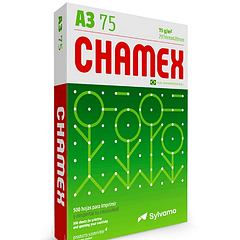 RESMA DE PAPEL A-3 CHAMEX 216X279 75GR 