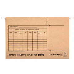 CARPETA COLGANTE BUHO 