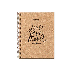 CUADERNO TORRE A4 TAPA CORCHO M7 120 HOJAS