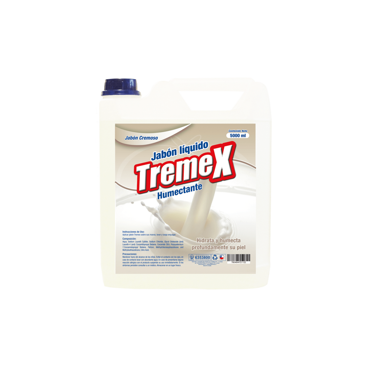 JABÓN LÍQUIDO TREMEX BIDON 5 LITROS  AROMAS  4