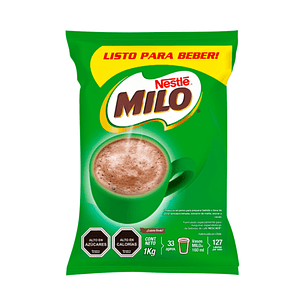 SABORIZANTE PARA LECHE MILO CHOCOLATE POLVO BOLSA 