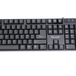 TECLADO TECMASTER TM-100509 NEGRO