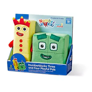 NUMBERBLOCKS PLUSH TRES Y CUATRO
