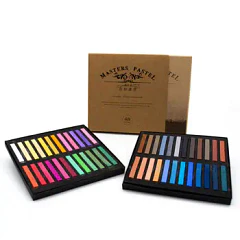  CAJA PASTEL SECO BARRA 36 - 48 COLORES