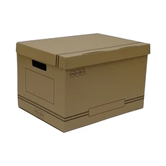 CAJA DE ARCHIVO EURO-BOX AMERICANA  40.5X30X26CM 