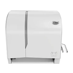 DISPENSADOR DE TOALLA ELITE MANUAL BLANCO