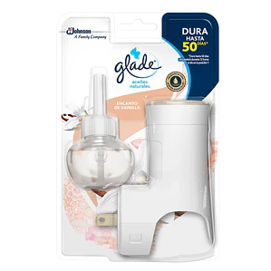 DESODORANTE AMBIENTAL GLADE CON APARATO ACEITE NATURAL