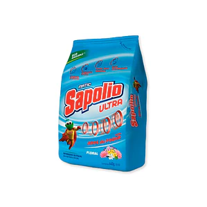DETERGENTE EN POLVO SAPOLIO FLORAL MATIC