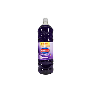 LIMPIADOR PISO 1.8 LT VIRUTEX AROMAS DESINFECTANTE 