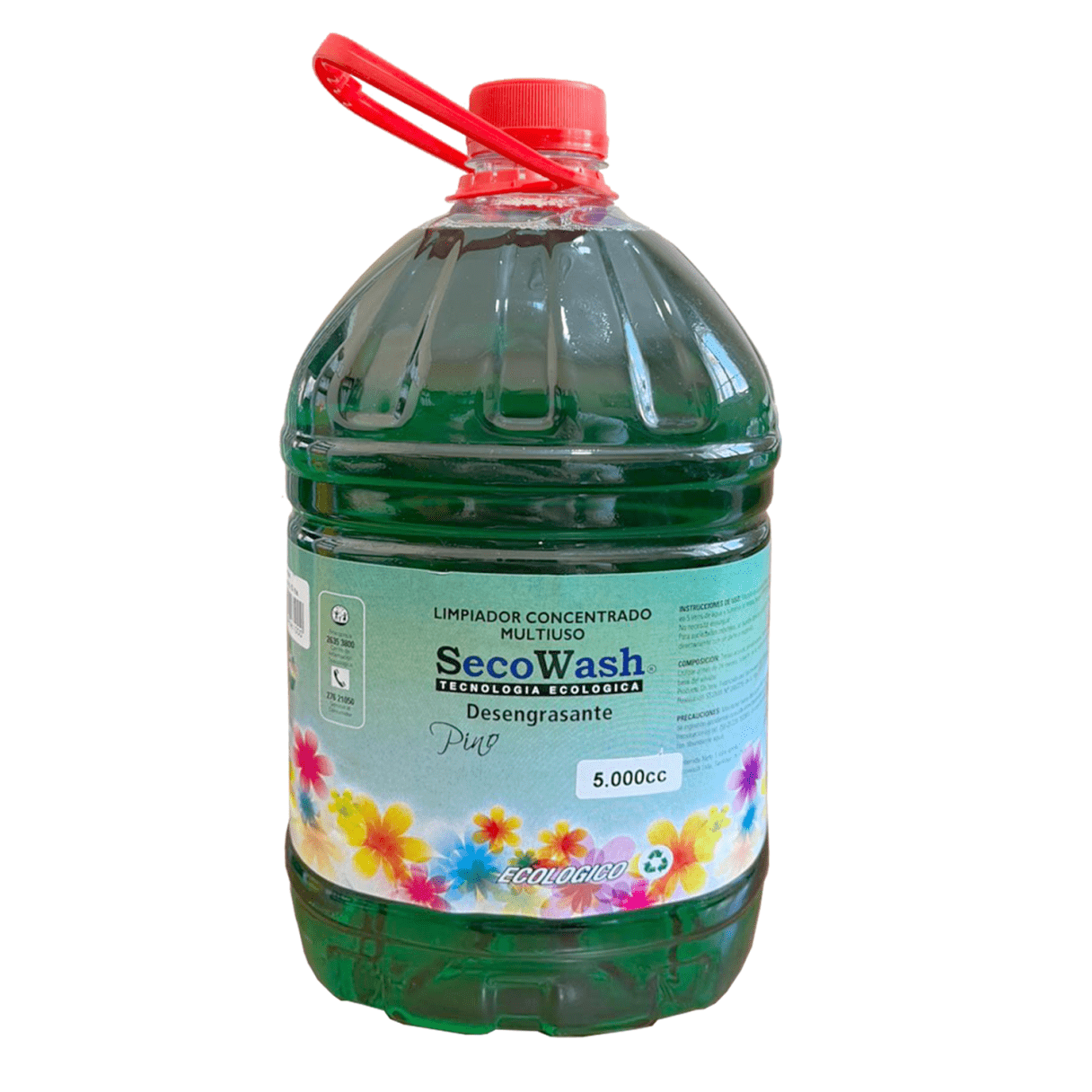 LIMPIADOR PISO SECOWASH ECOLÓGICO 5 L – AROMAS VARIADOS 4
