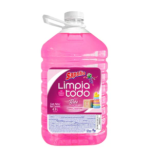 LIMPIADOR DE PISO SAPOLIO AROMAS 4.9 L AROMAS