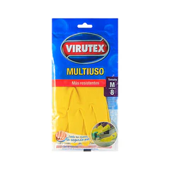 GUANTES MULTIUSO VIRUTEX GAMUZADO AMARILLO TALLAS