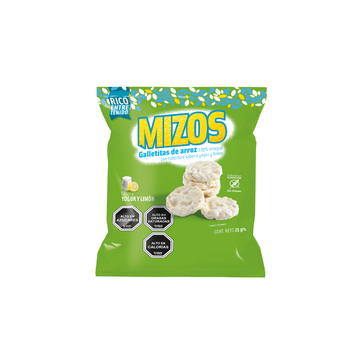 GALLETAS DE ARROZ MIZOS 16 G 1