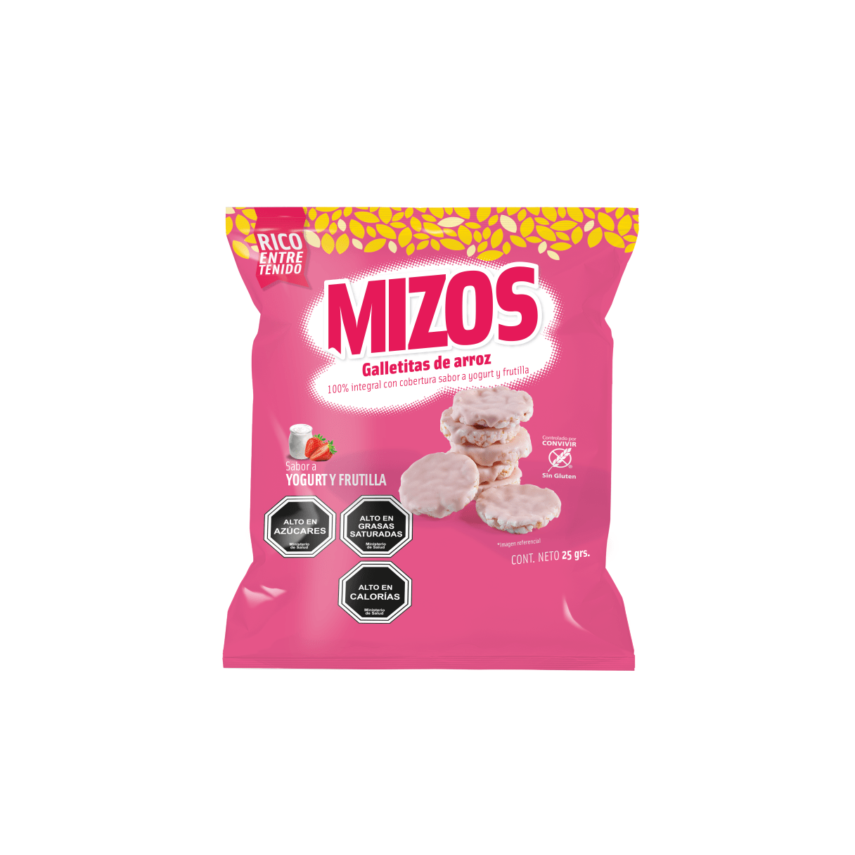 GALLETAS DE ARROZ MIZOS 16 G 3