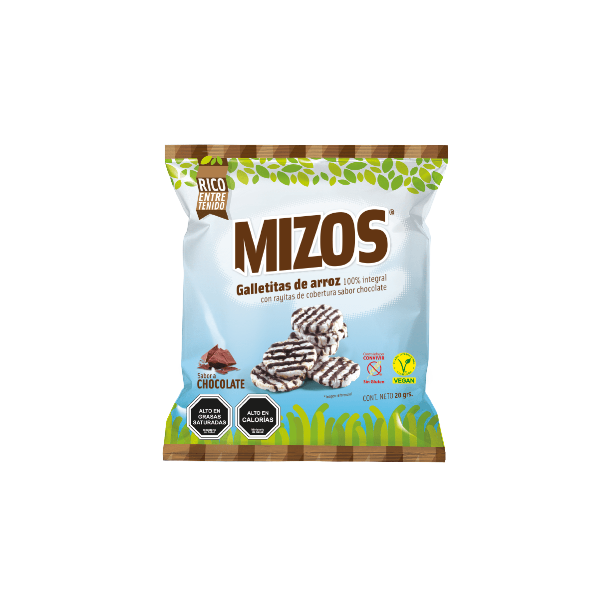 GALLETAS DE ARROZ MIZOS 16 G 7