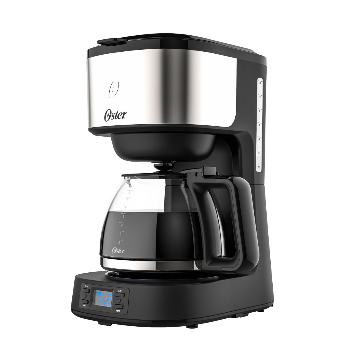 CAFETERA OSTER PROGRAMABLE 8 TAZAS DRIP BVSTDC1 