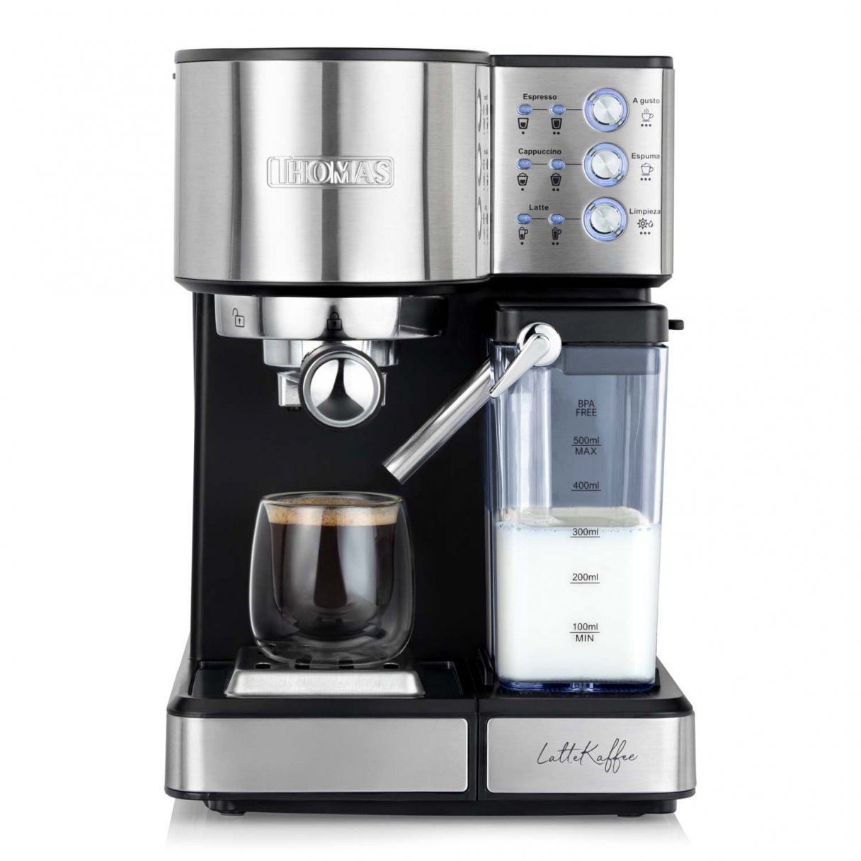 Cafetera Expresso LateKaffee Thomas TH-160DELI 1,8 Lts