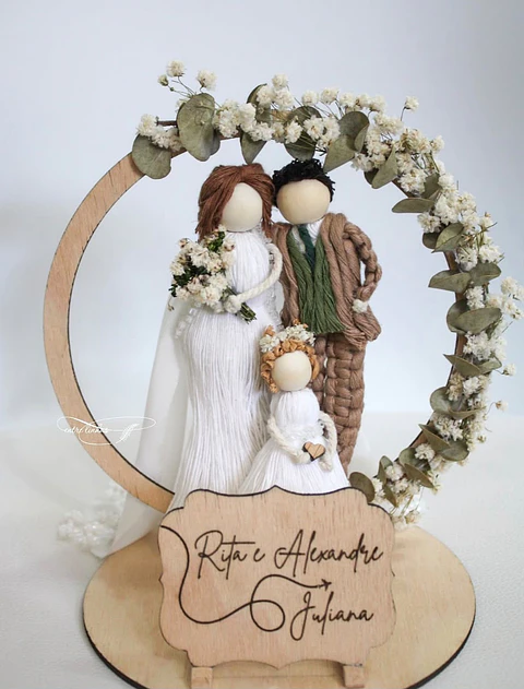 Topo de Bolo Casamento