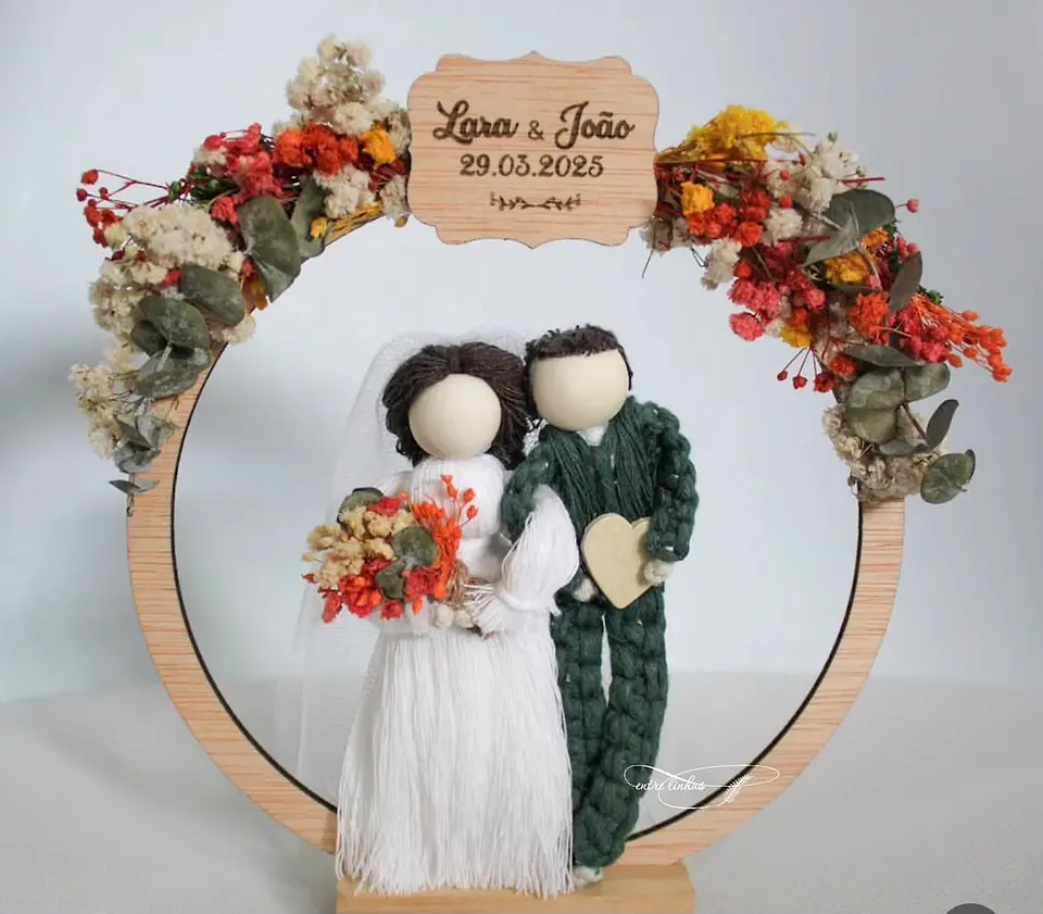 Topo de Bolo Casamento 2