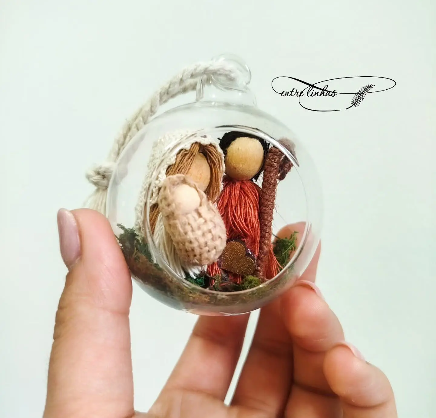 Presépio Bola de Natal 1