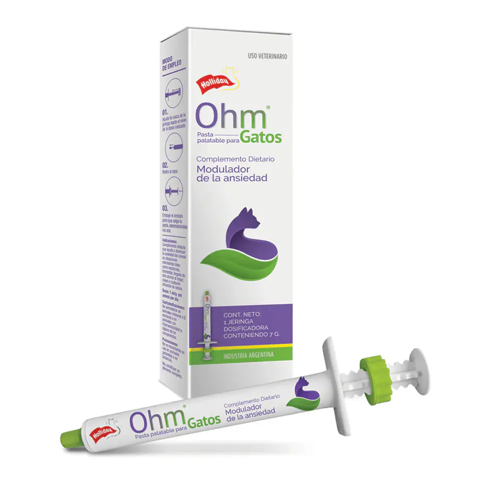 Ohm Pasta palatable para Gatos 1