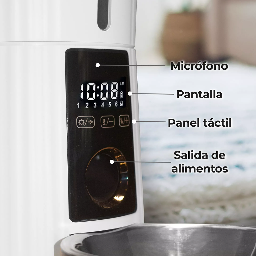 Dispensador de alimento para mascotas  3