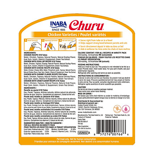 Churu variedades 50 unidades