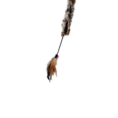 Gigwi Feather Teaser Varita de felpa + plumas