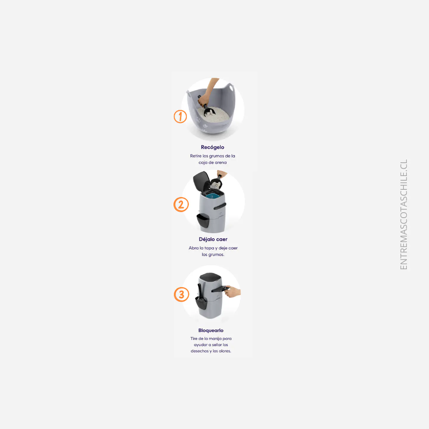 Litter Genie basurero para desechos de mascotas 5
