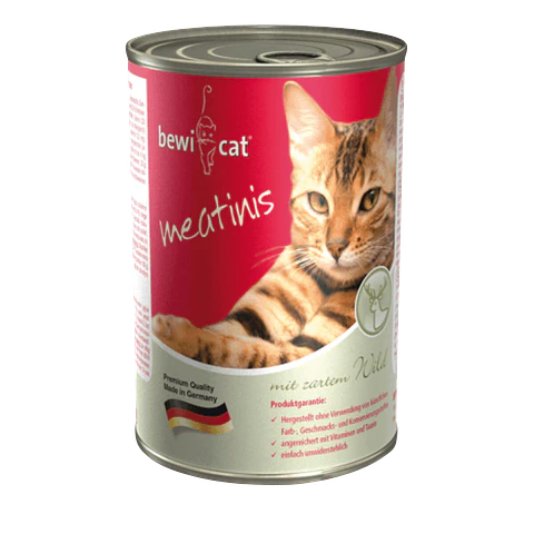 Alimento húmedo Bewicat Meatinis 400 gr