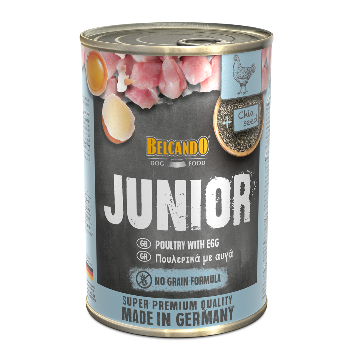 Belcando Latas Junior Ave y Huevo 0.4 Kg