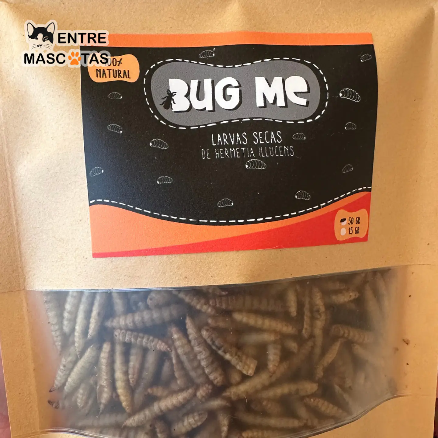 Larvas secas 50g 2