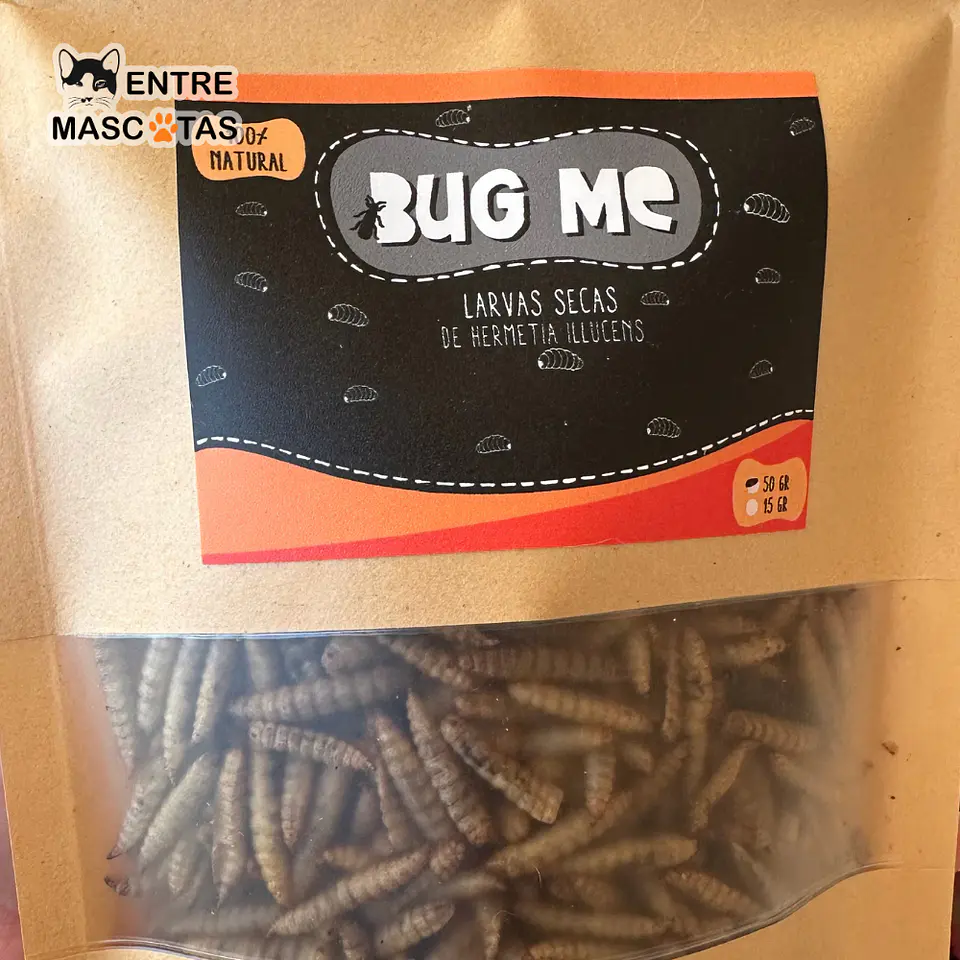 Larvas secas 50g 2