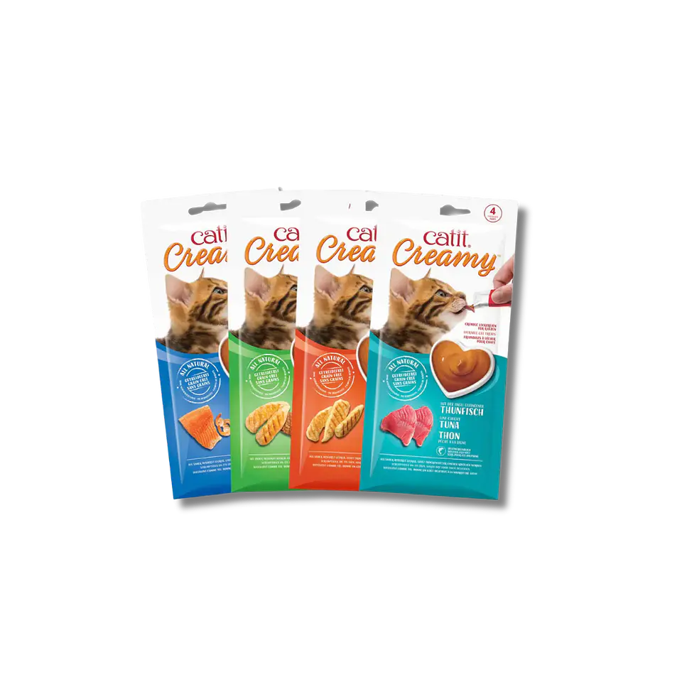 Catit Creamy sabor Pollo 4 unidades 2