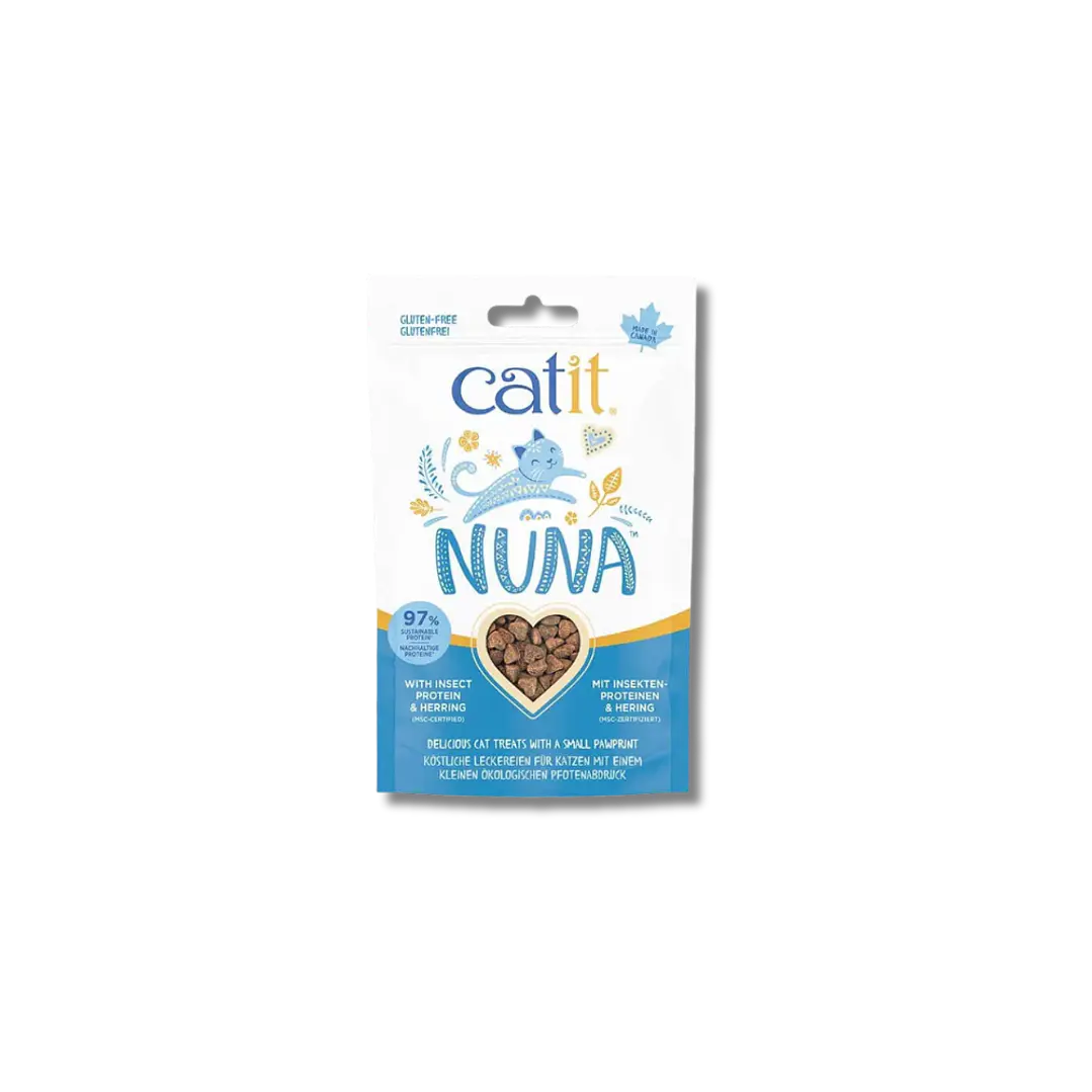 Catit Nuna proteína de insectos y arenque 60gr 1